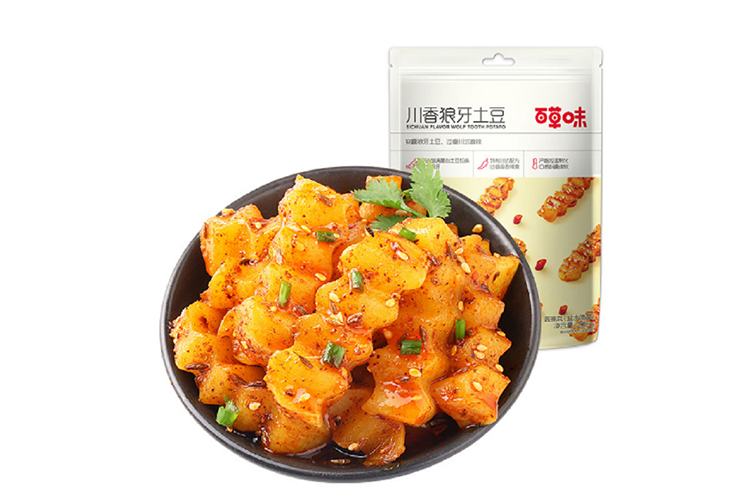 BAICAOWEI WOLFSTEETH POTATOES 225G